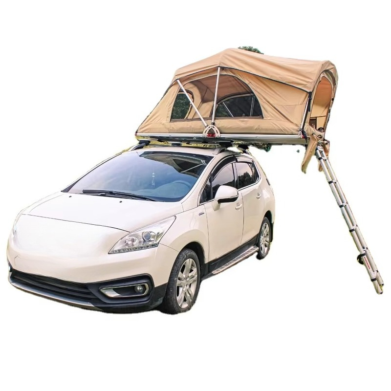 Outdoor Adventure Vehicles - เต็นท์หลังคาแข็งแบบทุกสภาพอากาศ ฐานอะลูมิเนียม สำหรับ 2-3 คน กางอัตโนมัติ
