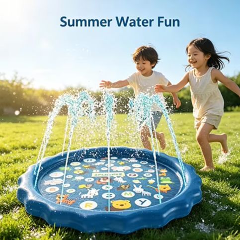 แผ่นรองเล่นน้ำสำหรับเด็กกลางแจ - Outdoor Adventure Games บทวิจารณ์และราคา
