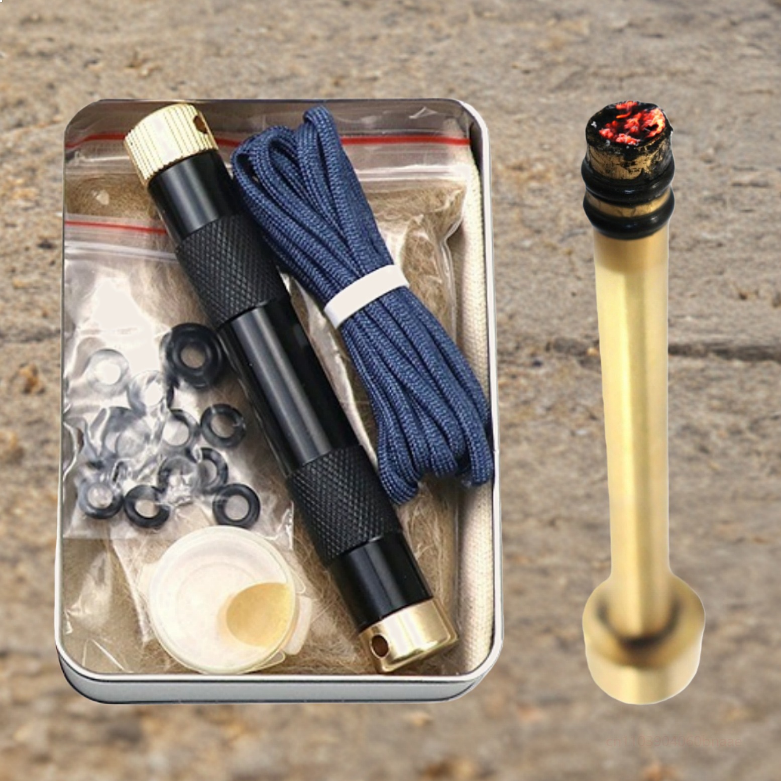 ชุดอุปกรณ์จุดไฟแบบลูกสูบสำหรับ - Fire Piston Starter บทวิจารณ์และราคา