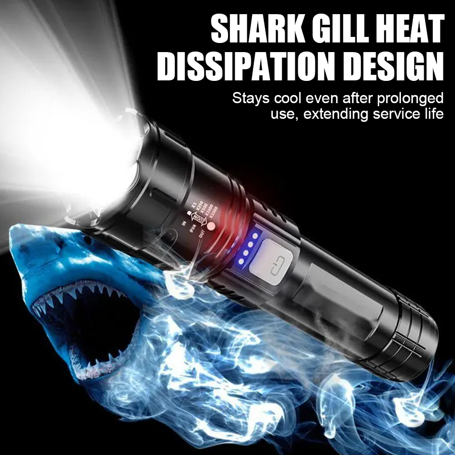 ไฟฉาย LED พลังงานสูง P50 แบบชา - Outdoor Adventures บทวิจารณ์และราคา