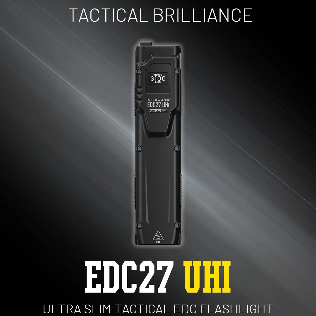 ไฟฉายยุทธวิธี Convoy UHi EDC 3 - Outdoor Adventures บทวิจารณ์และราคา