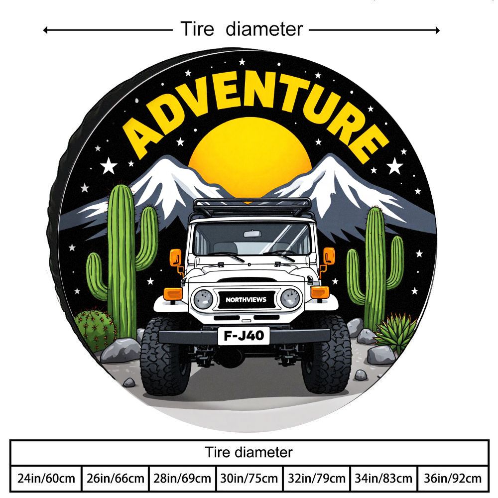 ผ้าคลุมยางอะไหล่สำหรับรถออฟโรด - Outdoor Adventure Vehicles บทวิจารณ์และราคา