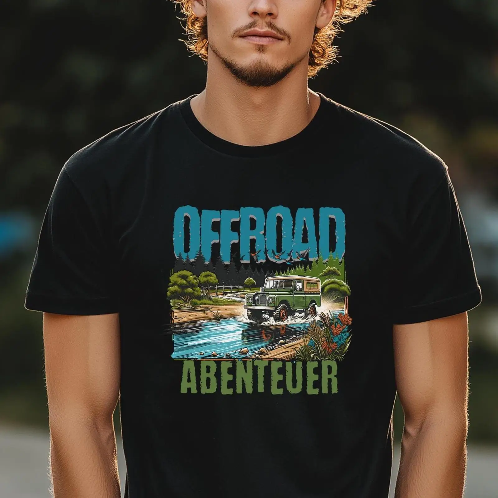 เสื้อยืดผู้ชายลาย Offroad Aben - Outdoor Adventure Vehicles บทวิจารณ์และราคา