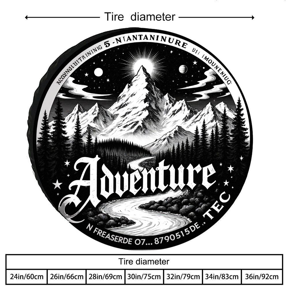 ผ้าคลุมยางอะไหล่ Adventure Mou - Outdoor Adventure Vehicles บทวิจารณ์และราคา