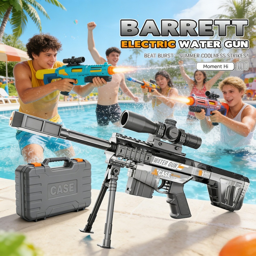ปืนฉีดน้ำอัตโนมัติไฟฟ้า ของเล่ - Outdoor Adventure Games บทวิจารณ์และราคา